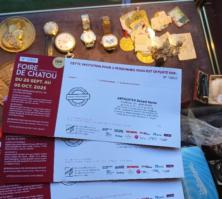 Invitations à la foire de Chatou